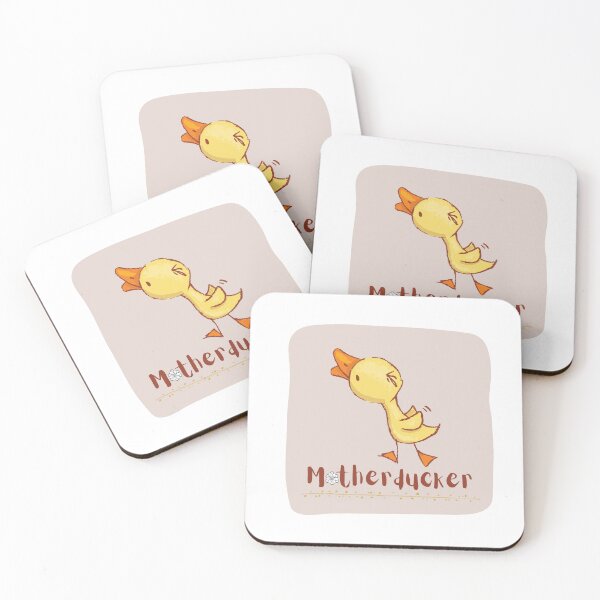 Item preview, Motherducker Yellow Duck Natural | Little Duckers Collection | Fun With Ducks - | Yellow Duckling designed and sold by The Misadventures of Jo.