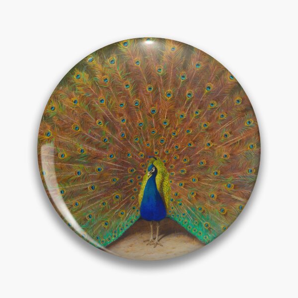 Item preview, Peacock and Butterfly | Archibald Thorburn | 1917 Animal Print designed and sold by CJET.
