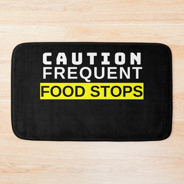 Item preview, Caution Frequent Food Stops | Food Driver Appreciation designed and sold by deliverylife.