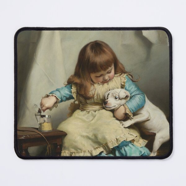 Item preview, Once Bit, Twice Shy | Charles Burton Barber | 1885 Animal Print designed and sold by CJET.