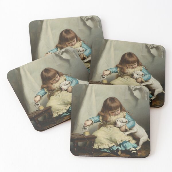 Item preview, Once Bit, Twice Shy | Charles Burton Barber | 1885 Animal Print designed and sold by CJET.