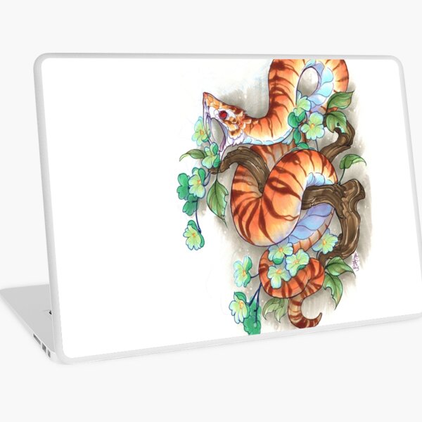 tiger snake Laptop Skin