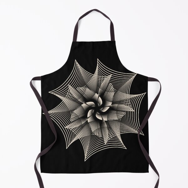 Item preview, Abstract Monochrome Flower designed and sold by Shapes-Mania.