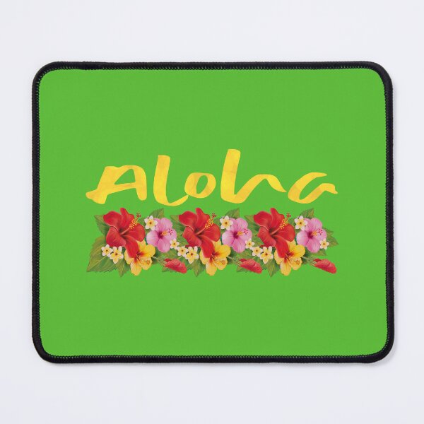 Item preview, Aloha! (On Green) designed and sold by PawsitiveMum.
