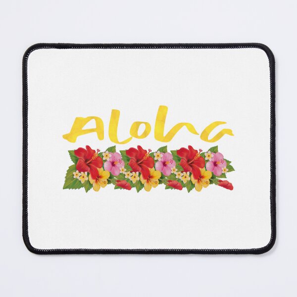 Item preview, Aloha! (On Pink) designed and sold by PawsitiveMum.