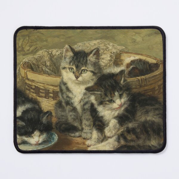 Item preview, Four Kittens | Henriëtte Ronner-Knip | 1899 Kitten Print designed and sold by CJET.