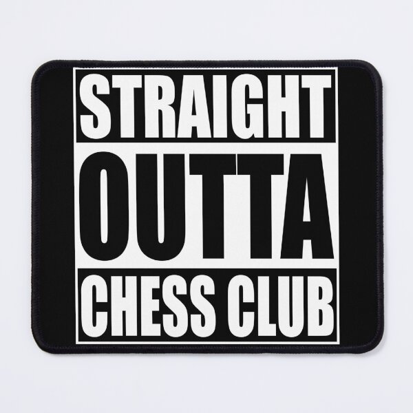 Item preview, Straight Outta Chess Club designed and sold by Adel Qasem.