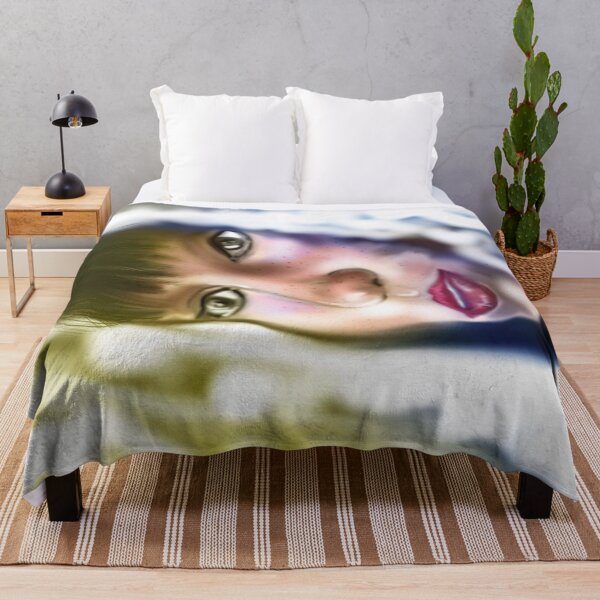 Item preview, Katelyn Oashi inspired, colorful portrait designed and sold by dusso.