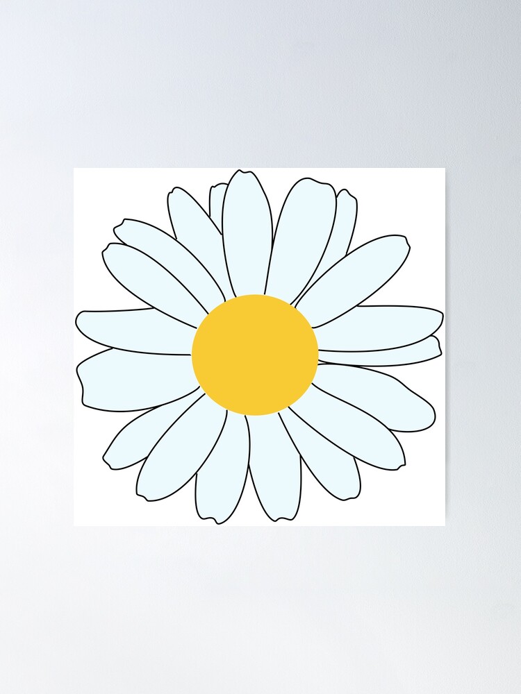daisy flower drawing - Clip Art Library