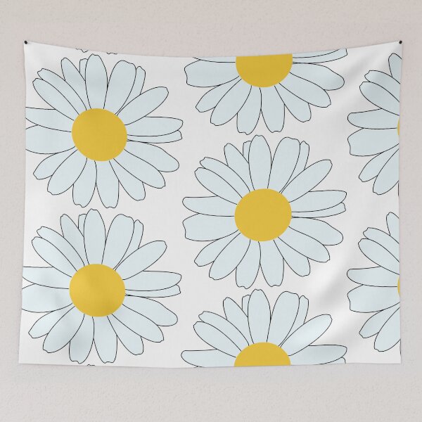 Item preview, WHITE DAISY - SIMPLE CUTE FLOWERS DRAWING designed and sold by Lu7u.