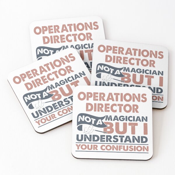 Item preview, Operations Director Not A Magician But I Understand Your Confusion designed and sold by Mmmm3344.