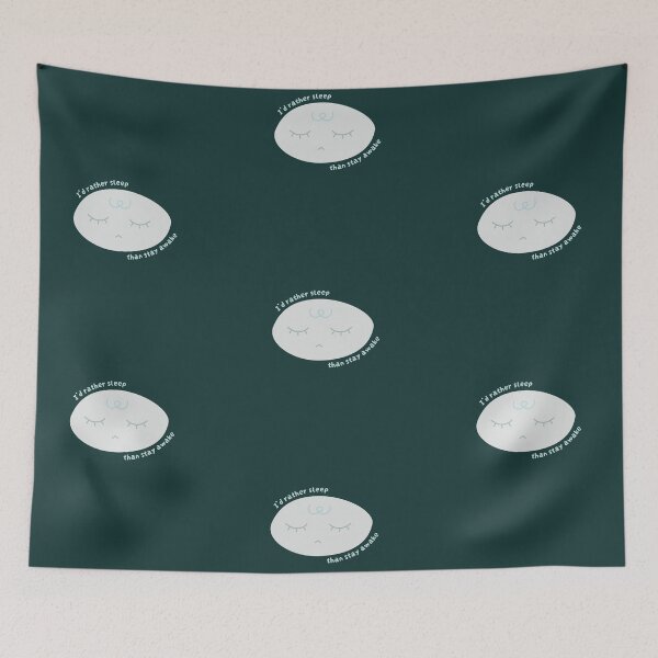Item preview, I'd Rather Sleep Than Stay Awake (Cool) designed and sold by lexa-jpg.