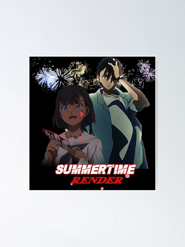 Summertime Render anime Sticker for Sale by darkerart