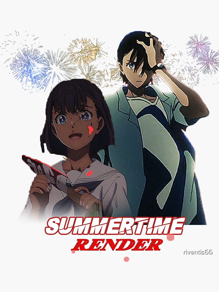 Summertime Render ''FIREWORKS'' Anime Manga - Summertime Render - Sticker