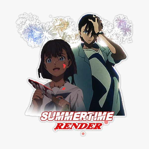 Summertime Render anime Sticker for Sale by darkerart