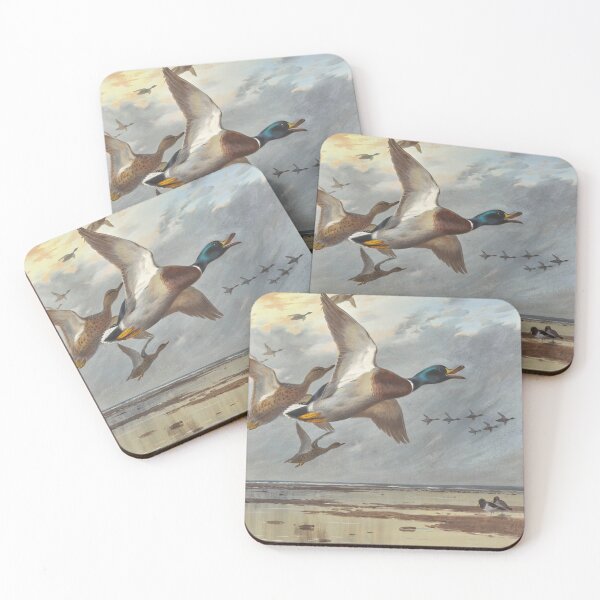 Item preview, Coming in from the Sea | Archibald Thorburn | 1905 Mallard Print designed and sold by CJET.