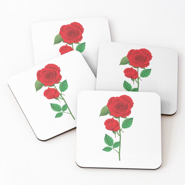 Item preview, I LOVE FLOWERS RED ROSE  designed and sold by Elkhomsiy.