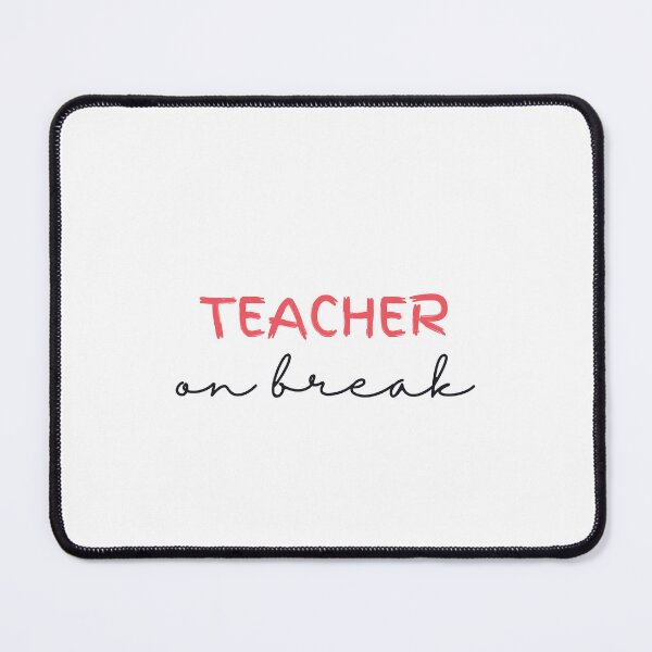 Item preview, Teacher on break in red designed and sold by WildeandCo.