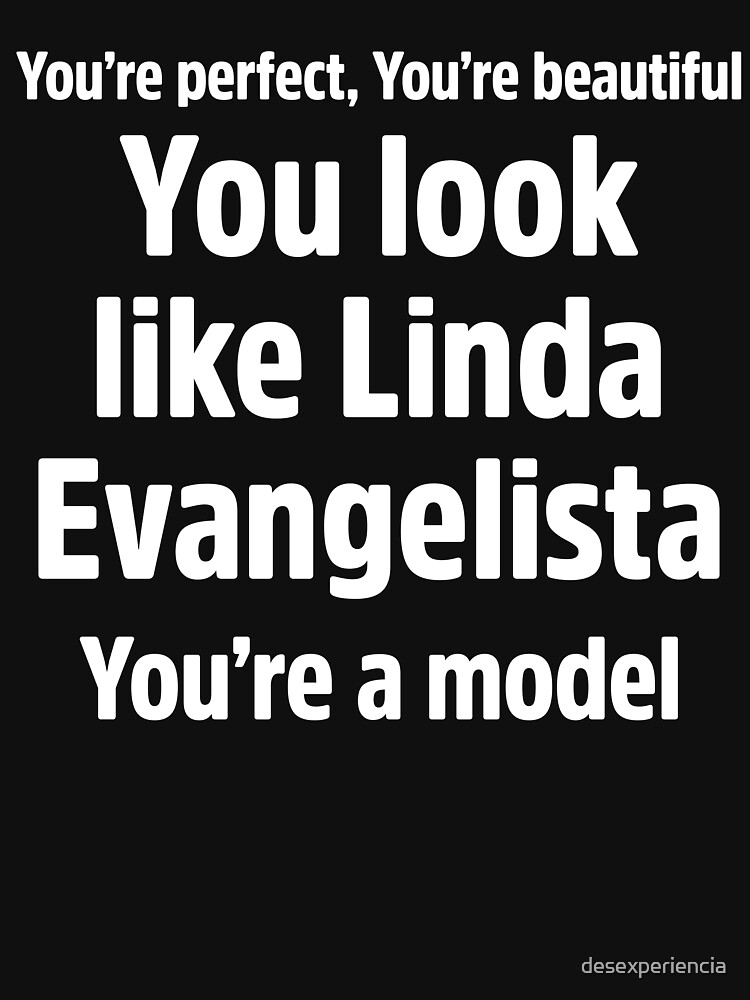 aja linda evangelista shirt