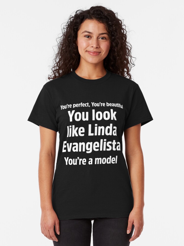 aja linda evangelista shirt