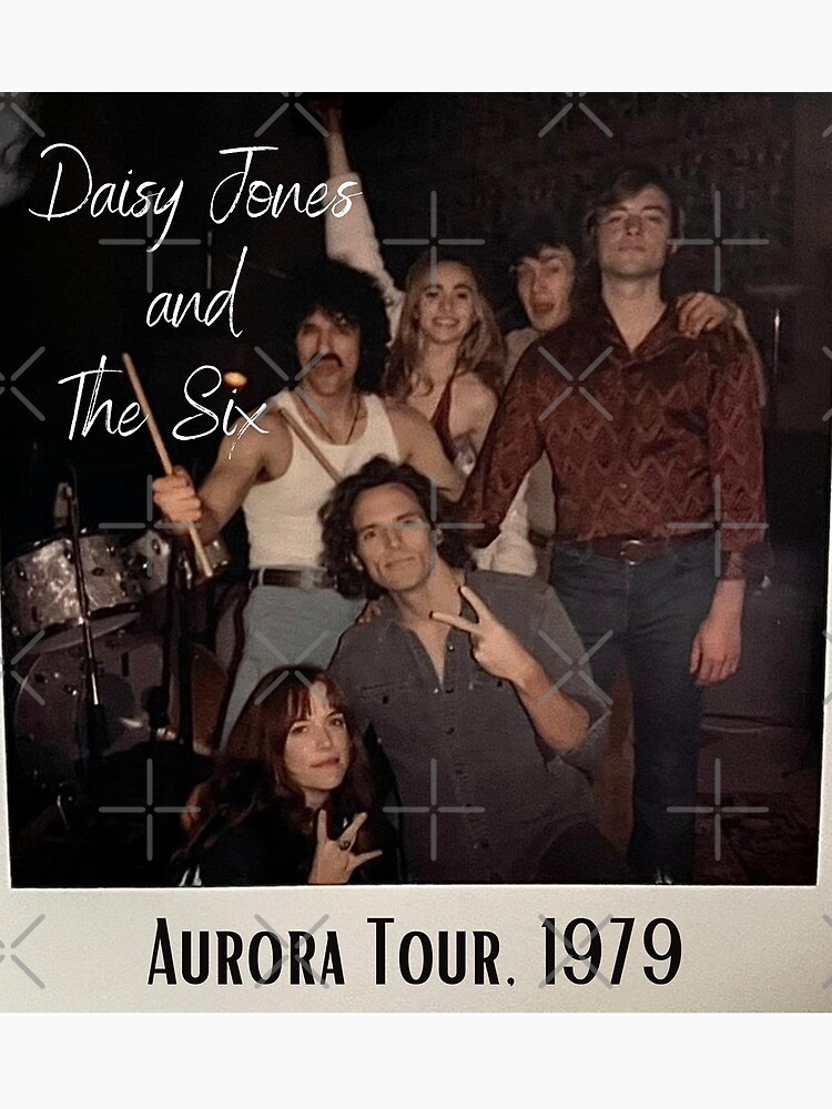 "Daisy Jones and the Six The Band" Poster by Singinglover Redbubble