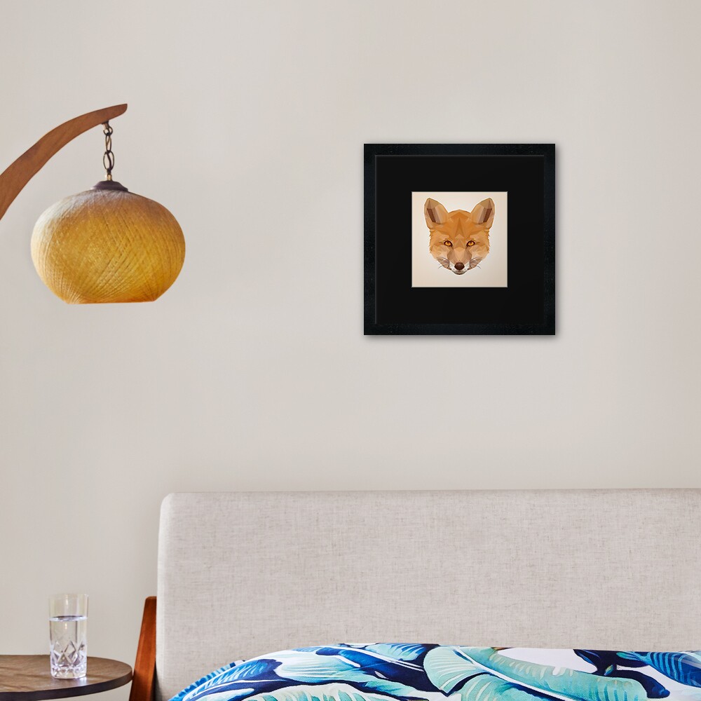 Red Fox Framed Art Print