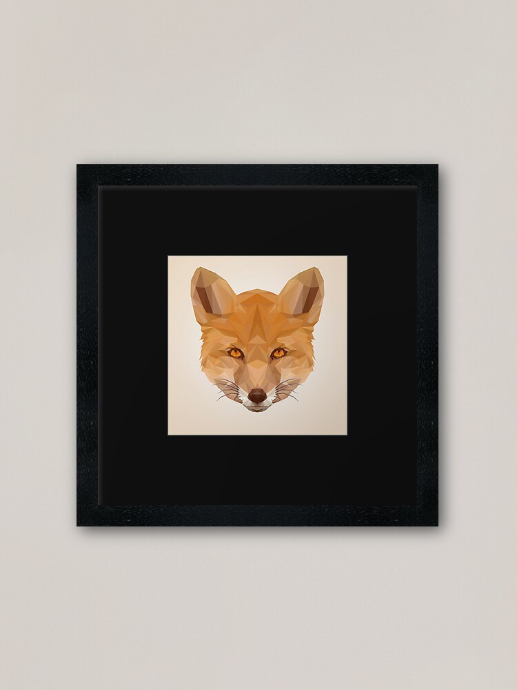 Alternate view of Red Fox Framed Art Print