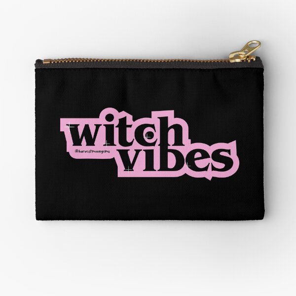 Witch Vibes (Pink) Zipper Pouch