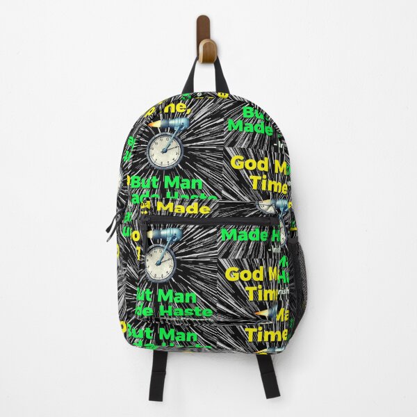 Item preview, Irish Proverb - God Made Time, But Man Made Haste designed and sold by IrishProverbs.