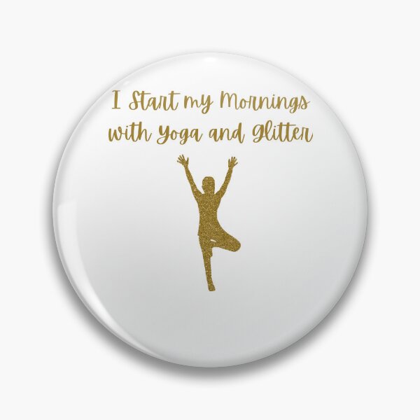 Item preview, Yoga and Glitter designed and sold by Poetic Patterns Studio.
