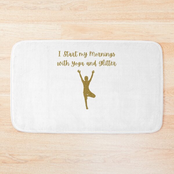 Item preview, Yoga and Glitter designed and sold by Poetic Patterns Studio.