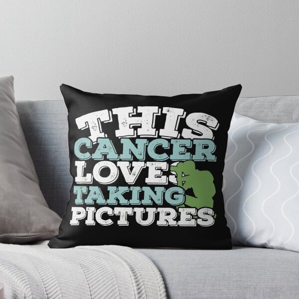 Item preview, Horoscope Zodiac Sign Cancer Loves Taking Pictures designed and sold by TheCrazyBear.