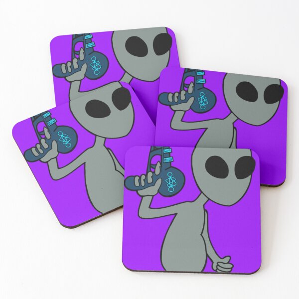 Item preview, Alien with ray gun designed and sold by AverageArtist1.