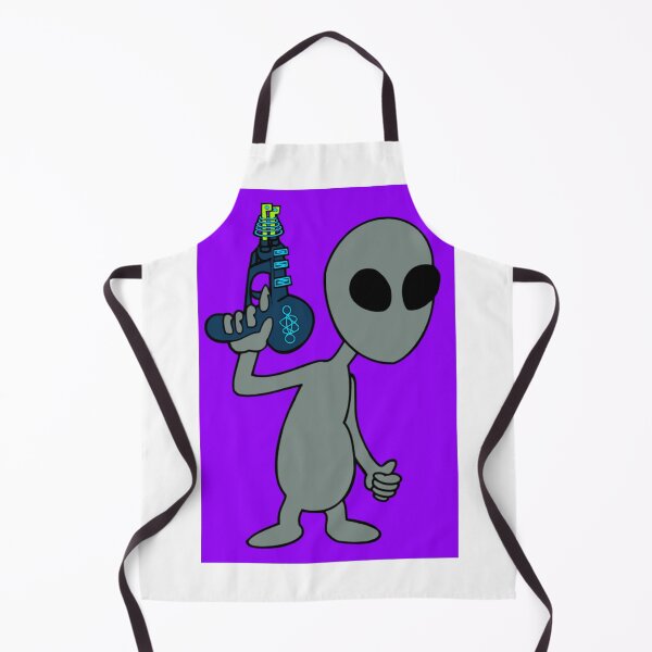 Item preview, Alien with ray gun designed and sold by AverageArtist1.