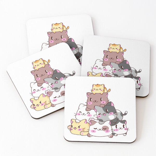 Item preview, Neko Cute Cats Kawaii designed and sold by Victoria Hagata.