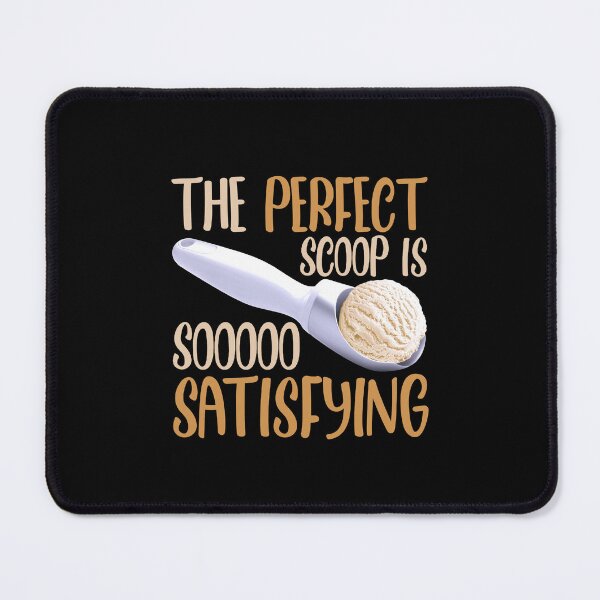 Item preview, Perfect Scoop! French Vanilla on Black! designed and sold by PawsitiveMum.