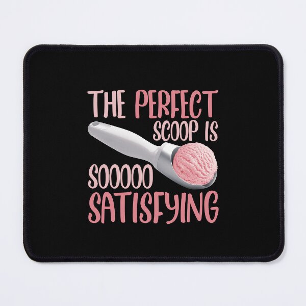 Item preview, Perfect Scoop! Strawberry on Black designed and sold by PawsitiveMum.