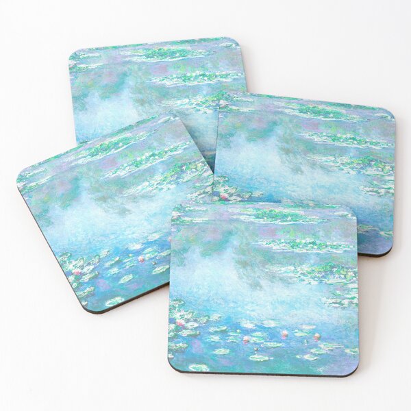 Item preview, Claud Monet Aqua Water Lilies French  Impressionist Painting designed and sold by Jaydee001.