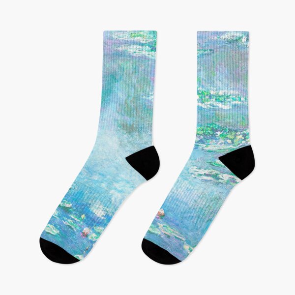 Item preview, Claud Monet Aqua Water Lilies French  Impressionist Painting designed and sold by Jaydee001.