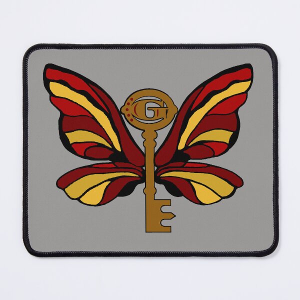 Item preview, Red and Gold Winged Key designed and sold by ZombieKittay.