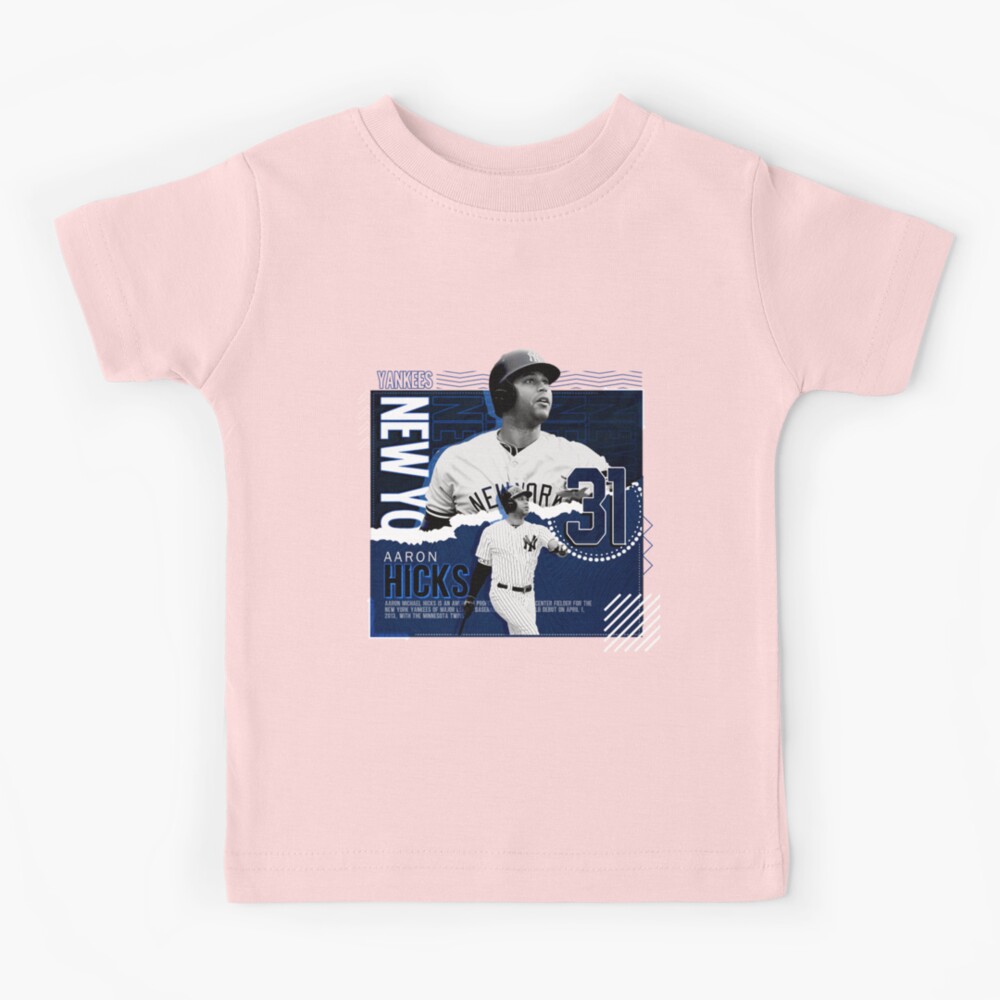 Aaron Hicks Baseball Kids T-Shirt for Sale by parkerbar6O