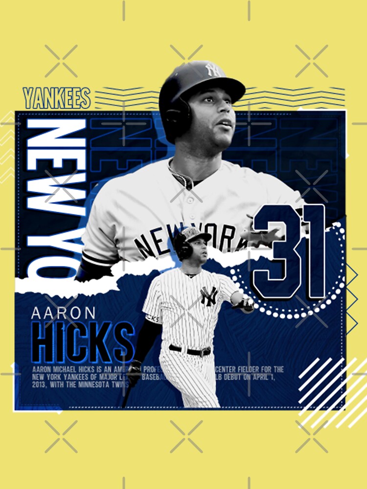 Aaron Hicks Baseball Kids T-Shirt for Sale by parkerbar6O