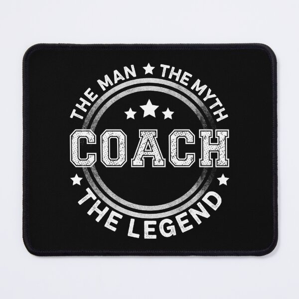 Item preview, Coach The Man The Myth The Legend designed and sold by ibarrbeat.