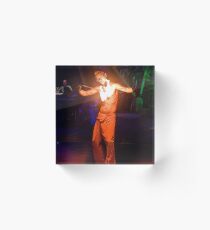Panama. Bocas del Toro. Fire Juggler. Acrylic Block
