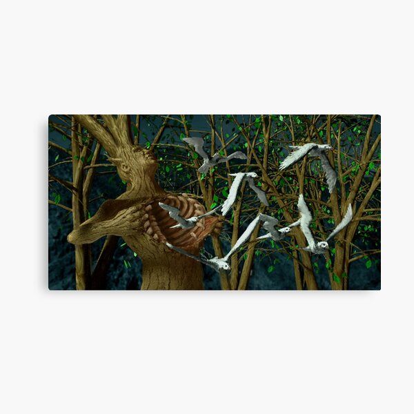 The Releasing Canvas Print