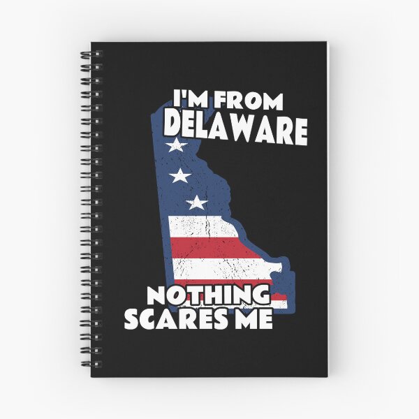 Item preview, Distressed I'm From Delaware Home State DE Nothing Scares Me design designed and sold by Merchking1.