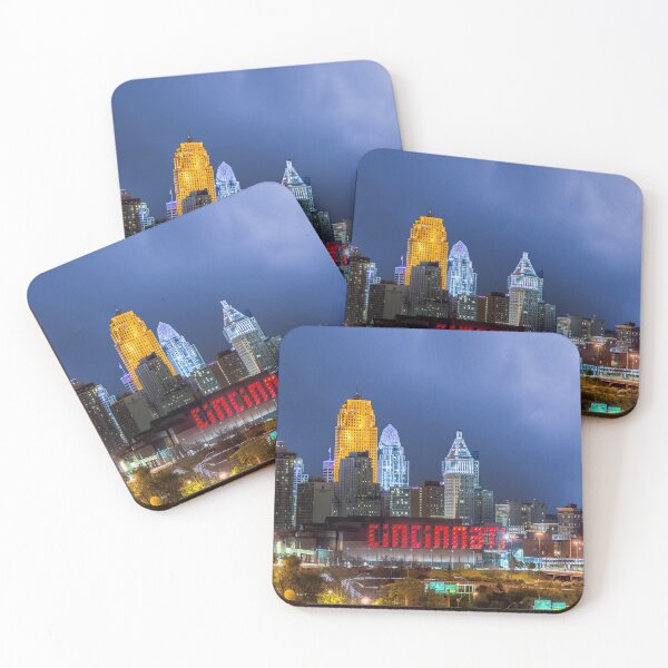 Item preview, Panoramic Cincinnati Ohio Skyline  designed and sold by DaveFilm.