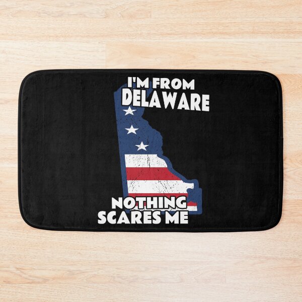 Item preview, Distressed I'm From Delaware Home State DE Nothing Scares Me design designed and sold by Merchking1.