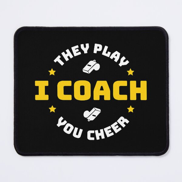 Item preview, I Coach They Play You Cheer designed and sold by ibarrbeat.