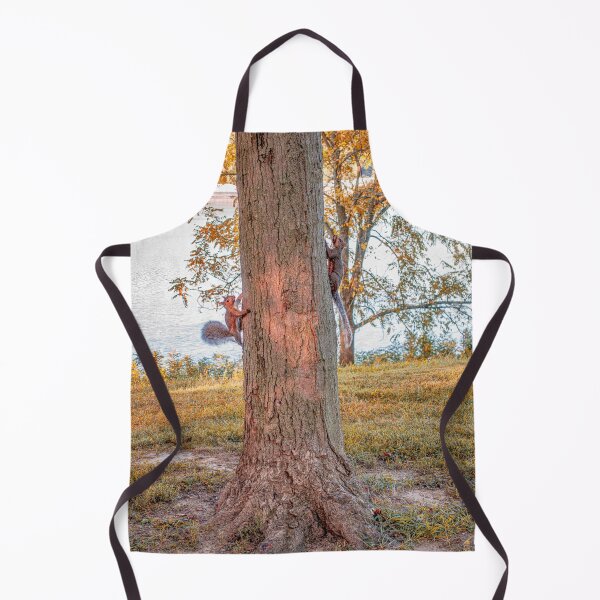 Item preview, Just Hanging Out - Two Squirrels Climbing A Tree At The Park designed and sold by DaveFilm.